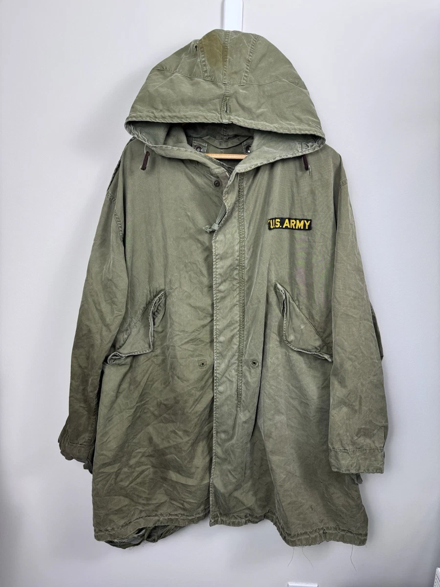 Fishtail Parka In Original Korean Military Period Items (1950-1953