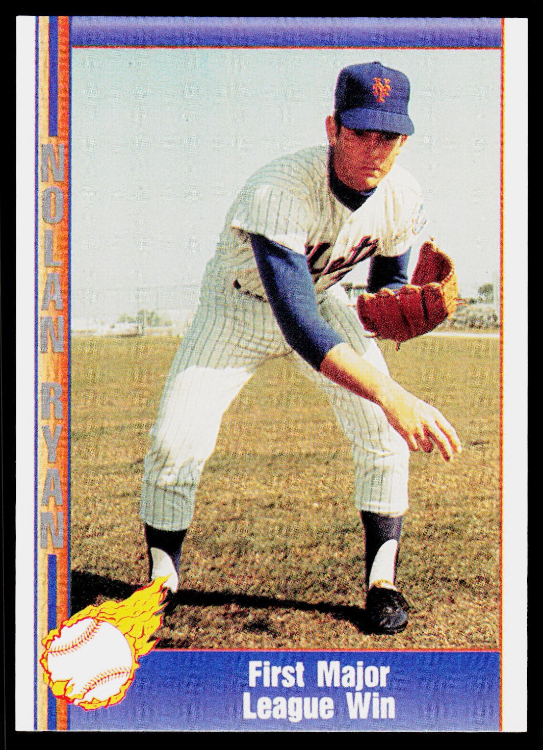 Nolan Ryan, 1991 Pacific Nolan Ryan Texas Express I, #7, New York Mets,