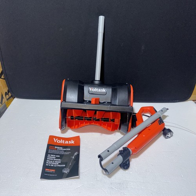 #ad VOLTASK Cordless Snow Shovel 20V 12 Inch 4 Ah SS20B *SELLING FOR PARTS READ $20.00