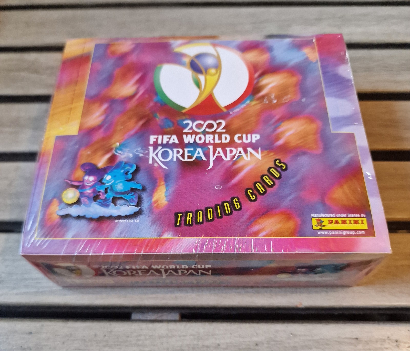 Panini TRADING CARDS World Cup Korea Japan 2002 - DISPLAY HOBBY BOX 24 PACKETS