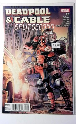 Deadpool & Cable: Split Second #2 (2016) Marvel Comics Homage BTTF Comic Book