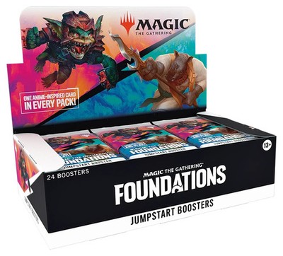 Magic Jumpstart 2025 Booster Box Foundations Display FDN MTG (24 Packs Per Box)