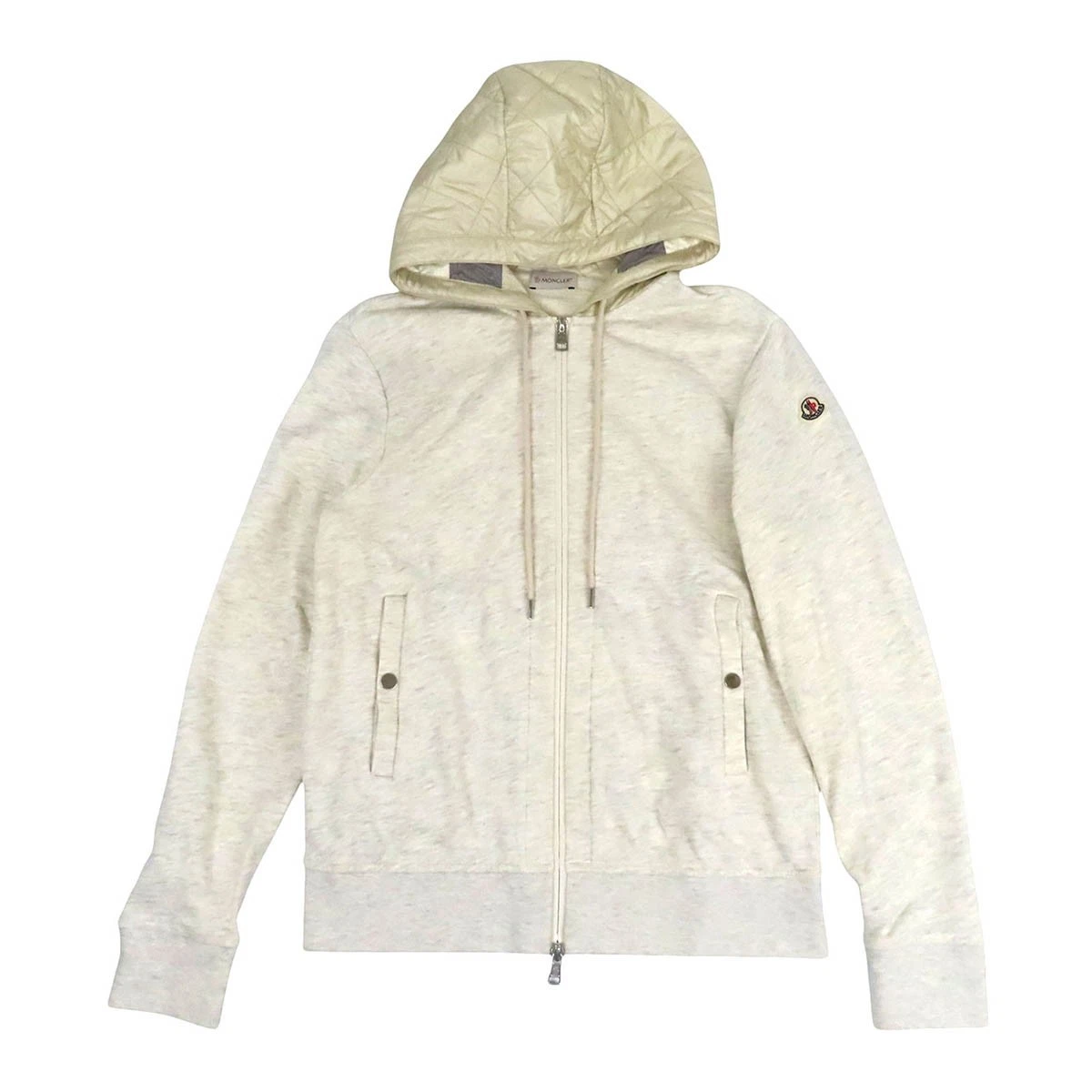 Moncler — MONCLER MAGLIACARDIGAN Maglia zip-up hoodie mens off white 【A】