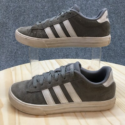adidas gazelle silver green womens Adidas Daily 2.0 DB0156 Mens Gray Suede Lace Up Lifestyle Sneakers Sho