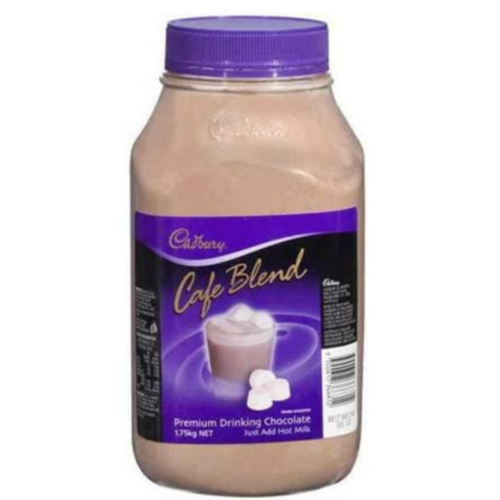 Cadbury Cafe Blend 1.75 kg Premium Drinking Chocolate Milk Shake Hot Chocolate - Picture 1 of 6