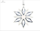 Swarovski Christmas Ornament, Silver Star Mib #5064261