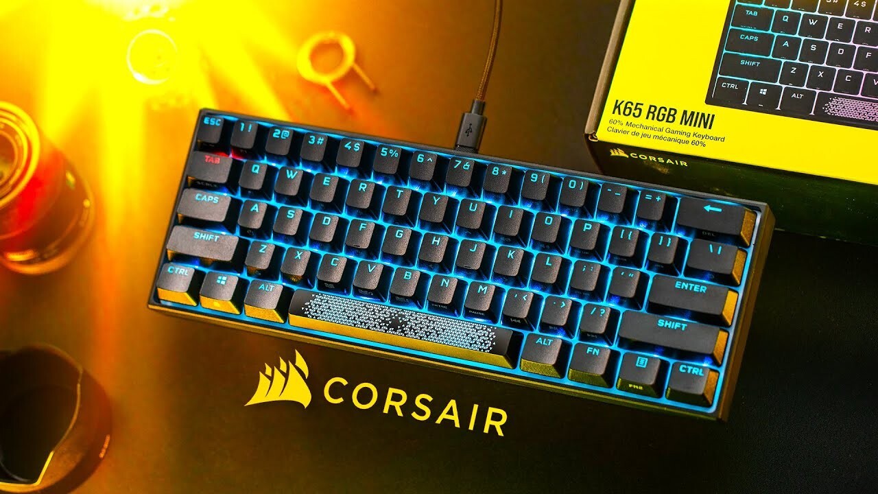 CORSAIR K65 rgb mini 60% Mechanical Keyboard, NEW | eBay