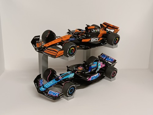 Norev, Ottomobile, Solido, GT Spirit 1/18 Miniature Car Double Display Stands - Picture 14 of 30