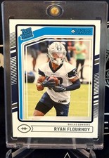 2024 Panini Donruss Dallas Cowboys RYAN FLOURNOY Rated Rookie RC #356 SEMO