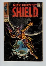 Nick Fury Agent of SHIELD (1968) #   6 (5.0-VGF) (1984631) Steranko 1968