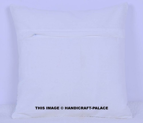 Indio Pavo Real Mandala Funda de Cojín de Algodón Bohemio Suelo Funda Almohada - Imagen 10 de 18