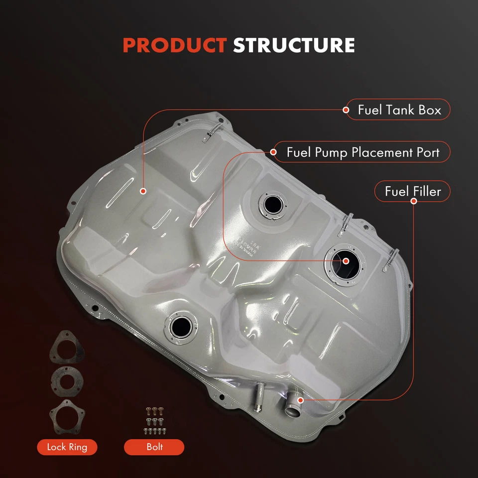 13.2 Gallons Fuel Tank for Dodge Colt 1993-1995 Eagle Summit Mitsubishi Plymouth - Image 2 of 4