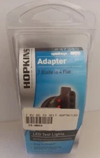 Hopkins 47345 Trailer Adapter 7 Blade to 4 Flat w/Circuit Tester