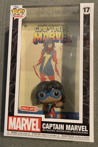 Funko Pop! Comic Covers Captain Marvel 17 2nd Print Target Exclusive Kamala Khan