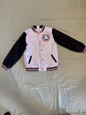 DISNEY STAR WARS IMPERIAL STORM TROOPER FLIGHT JACKET COAT BOMBER STYLE 9-10