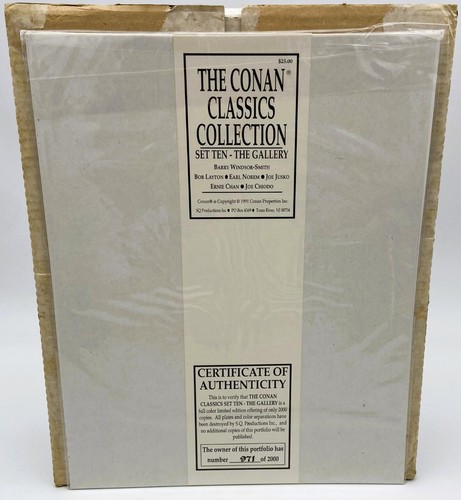 The Conan Classics Collection Set Ten - The Gallery Set of 6 Prints, 971 of 2000 - Picture 2 of 8