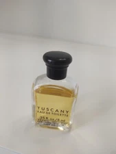 VINTAGE Aramis Tuscany Eau De Toilette .25 oz Mini miniature 8ml  85% Full