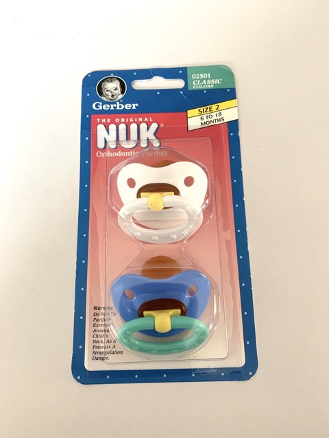 nuk binky sizes