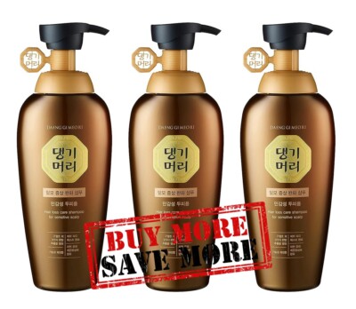 DAENG GI MEO RI - Hair Loss Care Shampoo For Sensitive Scalp, 13.5fl.oz, 3PACK