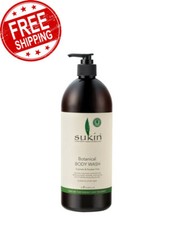 Sukin Botanical Essential Oil Beauty Health Bath and Body Skincare Wash 1 Litre