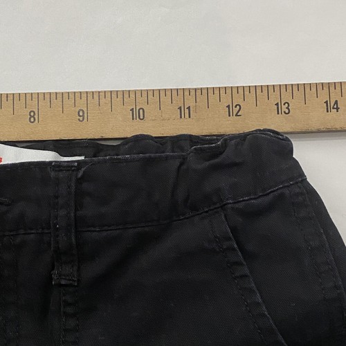 Old Navy Carpenter Pants Boys Size 14 Taper Flex Adjustable Waist Black - Picture 11 of 11