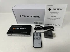 J-Tech Digital 4x1 HDMI Switch With PIP and Auto Switch On/Off Function 4K@30Hz