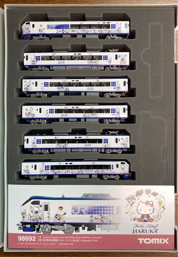 Tomix 98692 Jr Series 281 Hello Kity Haruka Kanzashi 6 Cars Set (n