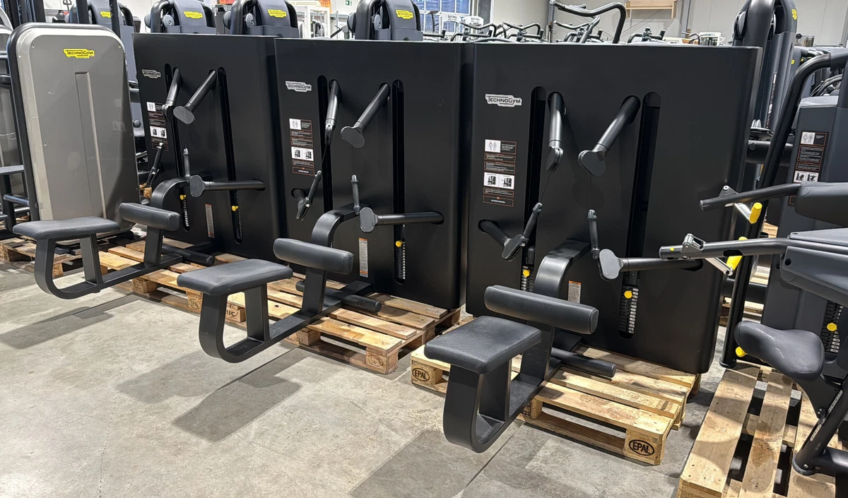 TECHNOGYM KINESIS STATION LOW PULL  PULLEY Lat Zug horizontal Rudern LOW ROW