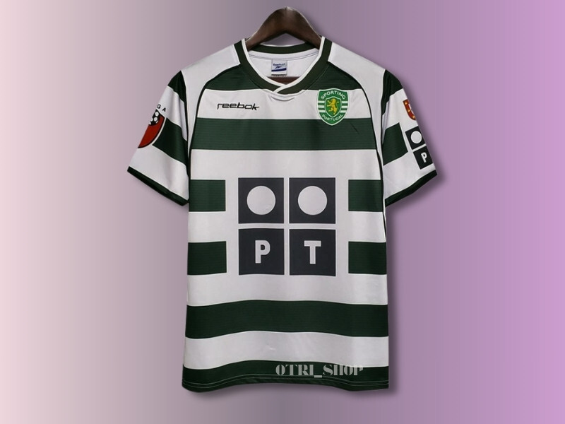 Sporting CP C. Ronaldo 28番ユニフォーム Cristiano Ronaldo #28 Sporting CP 2002-2003 Home Retro