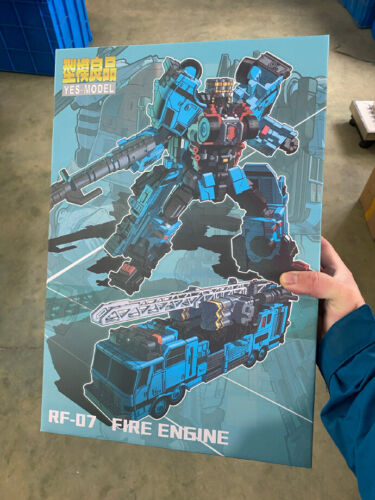 IN STOCK  Yes Model YM17 Vulcan G1 Defensor Hot Spot Oversized Transformable Ko - Picture 1 of 3