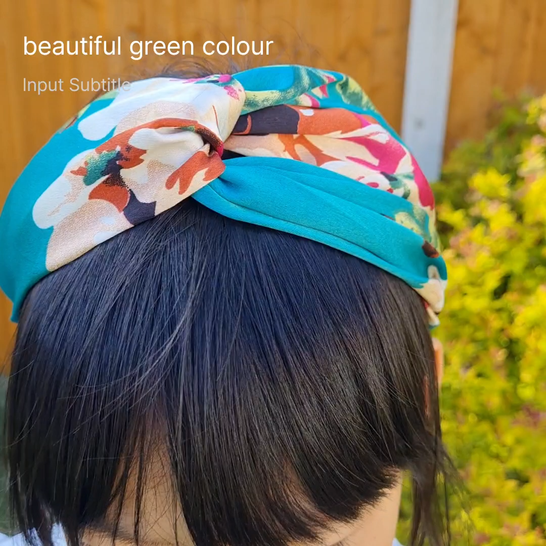 Headband Knot Maonet Headbands Fashion Women Turban Twist Knot Headwrap Twisted Knotted Elastic Hairband Elastic Bands Accessories (C) In | Whizz Cupcake Makers Women Turbans - Foto 9