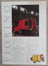 Fiat Fiorino Van Range Brochure Leaflet 1993 Fiat Fiorino Van Range Brochure Leaflet 1993