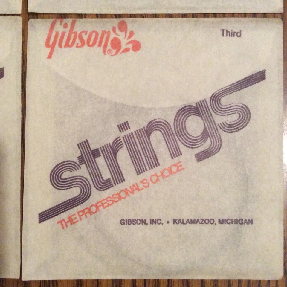 Vintage NOS Gibson Tenor Banjo G Strings Lot Of 4 - Image 3 of 4