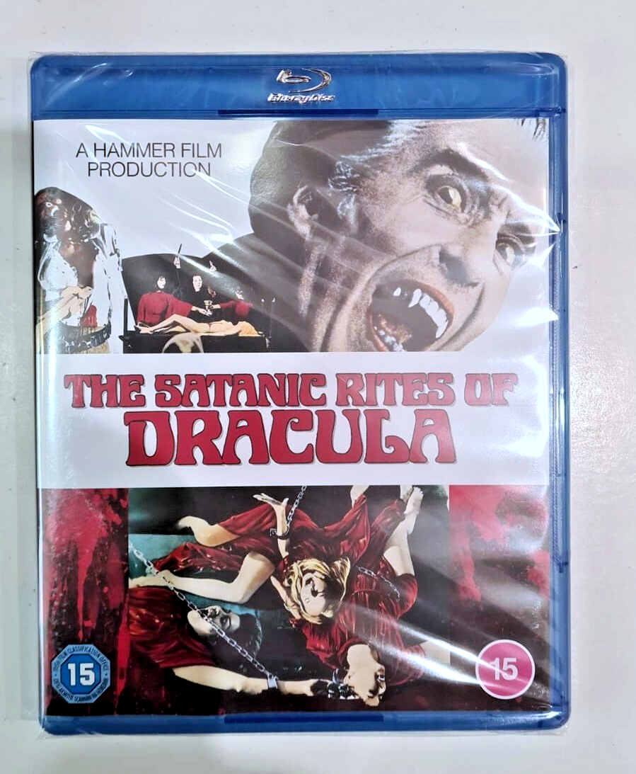 BLU-RAY    THE SATANIC RITES OF DRACULA       VINTAGE CLASSICS BRAND NEW SEALED