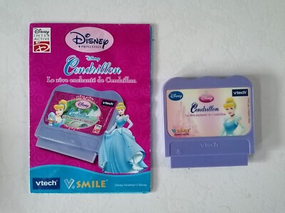 Jeu VTech V.Smile - Cendrillon Le Rêve Enchanté - Version Française - Neuf Sous Blister
