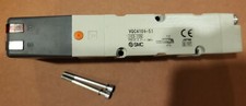 SMC VQC4101-51 Solenoid Valve, 5 Port 2 Pos Single, Base Mnt Plug