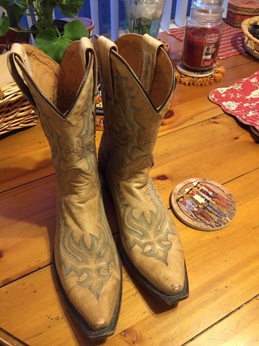 Stetson Western Cowboy Boots 7.5 