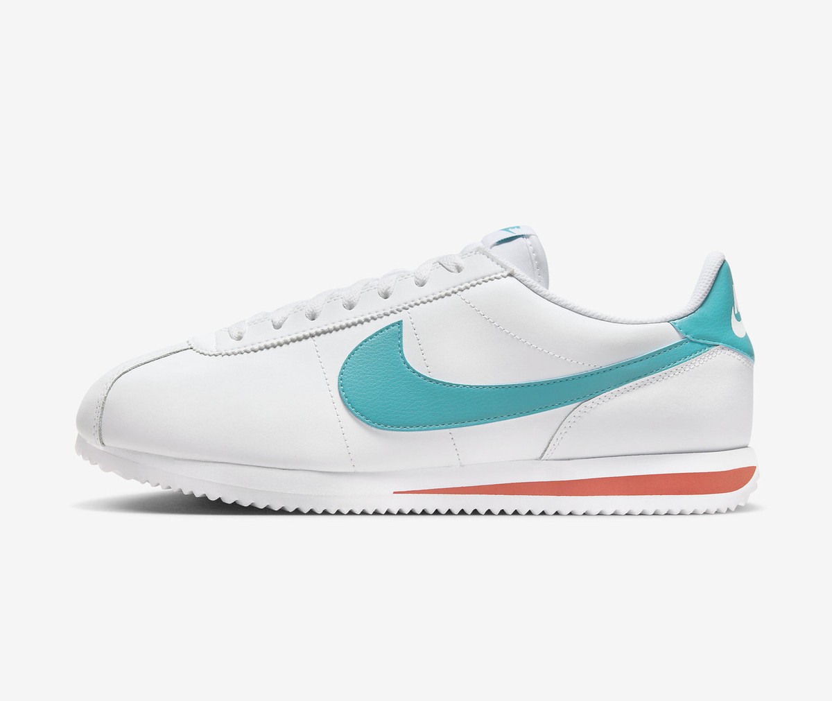 Nike Cortez Miami Dolphins White Dusty Cactus Cosmic Clay DM4044