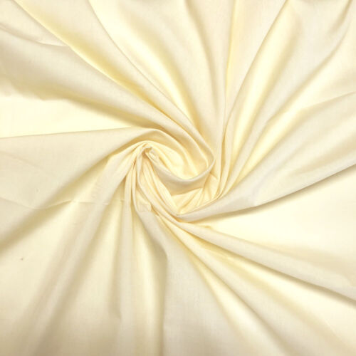 Plain Poly cotton Poplin Fabric Bunting 60 Colour Dress Craft Sheet 112cm wide - Picture 34 of 66