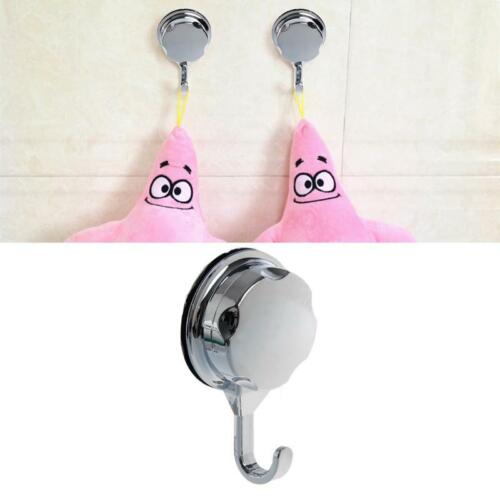 Chromed Suction Cup Kitchen Hooks for Towel Hooks Bathroom Wall Hook Vacuum Hook - Picture 4 of 8