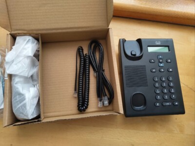 Cisco 3905 1 x Total Line - VoIP - Speakerphone - 2 x Network (RJ-45) - PoE...