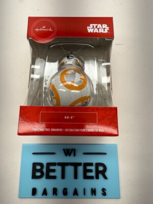 Hallmark Christmas Tree Ornament | Disney Star Wars BB-8 READ AND SAVE