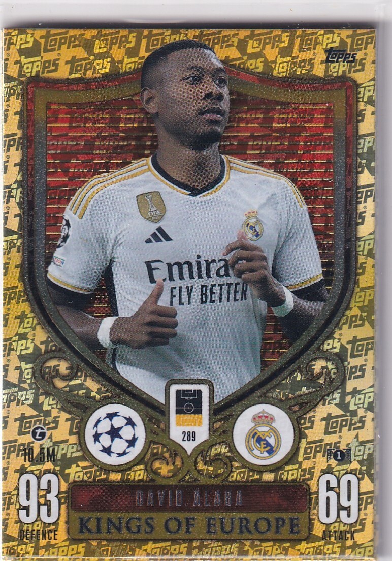 その他 Topps CAMAVINGA / DAVID ALABA Dual Auto Topps UEFA Champions League Knockout Auto Autograph Card