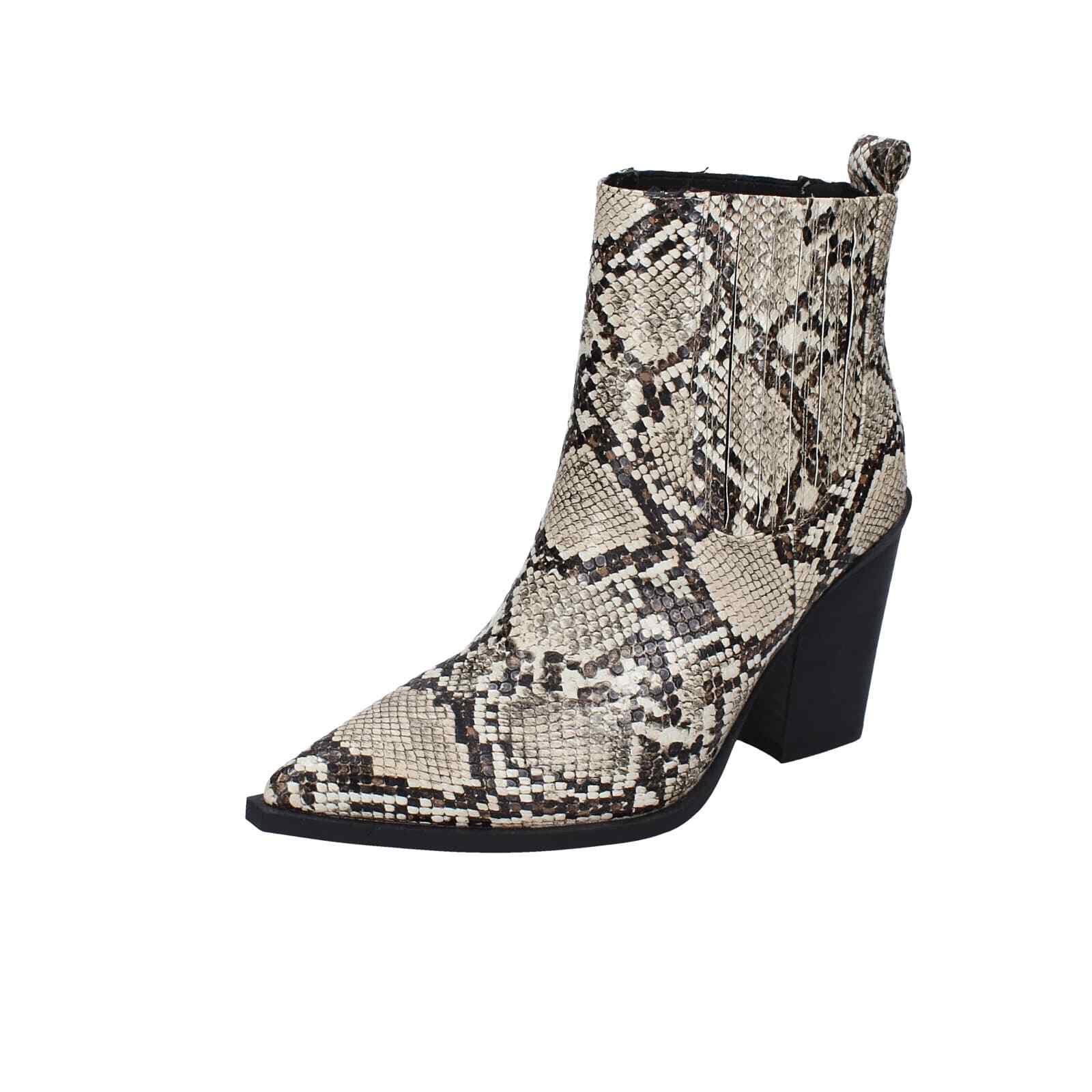 скарпе донна БЕРЕМЕННАЯ Стивалетти марроне пелле EY372 di)