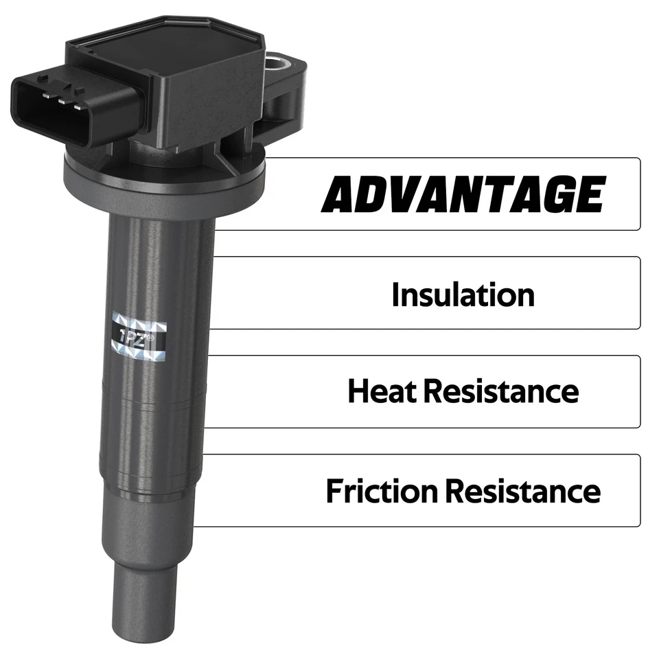 4x UF316 Ignition Coils OEM 90919-02240 For Toyota Yaris Prius Echo Scion XA XB - Image 4 of 4