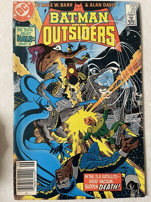 DC Comics Batman and the Outsiders #22 (1985) Mike W Barr Alan Davis