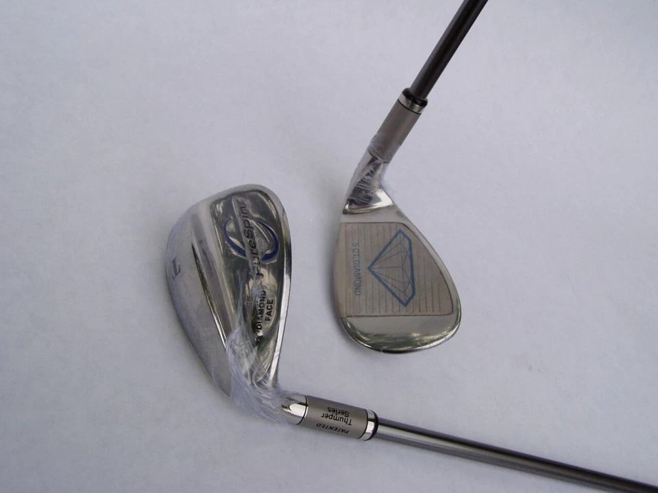 New PureSpin Diamond Face Bunker Wedge "T" LH Graphite Shaft S Flex - Image 3 of 4