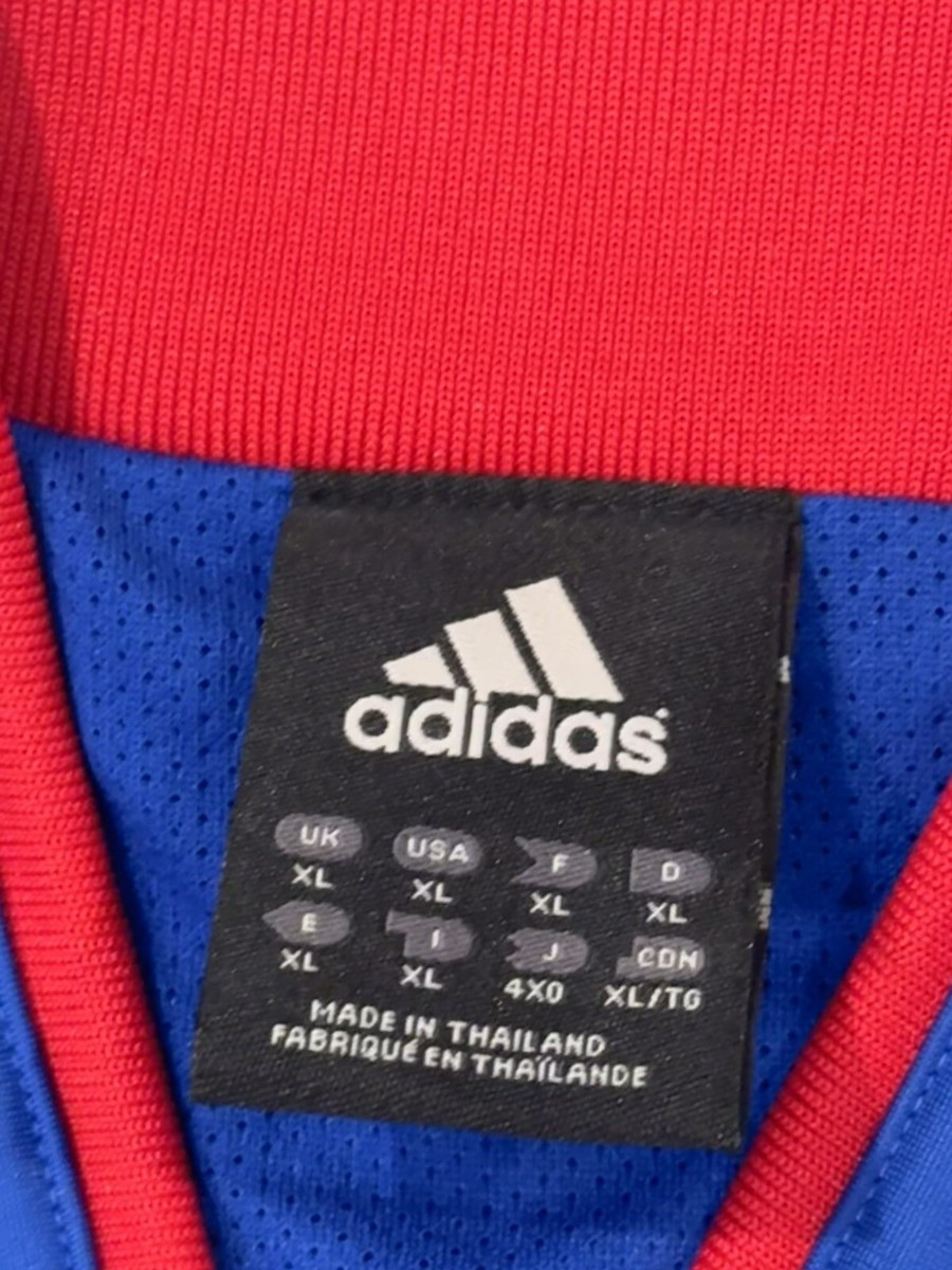 Detroit Pistons XL Blue Adidas Full Zip Warmup Jacket | eBay