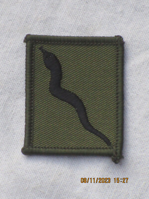 101 Logistic Brigade,Patch,TRF ,Abzeichen,Black Adder,oliv, 35x45mm,oliv