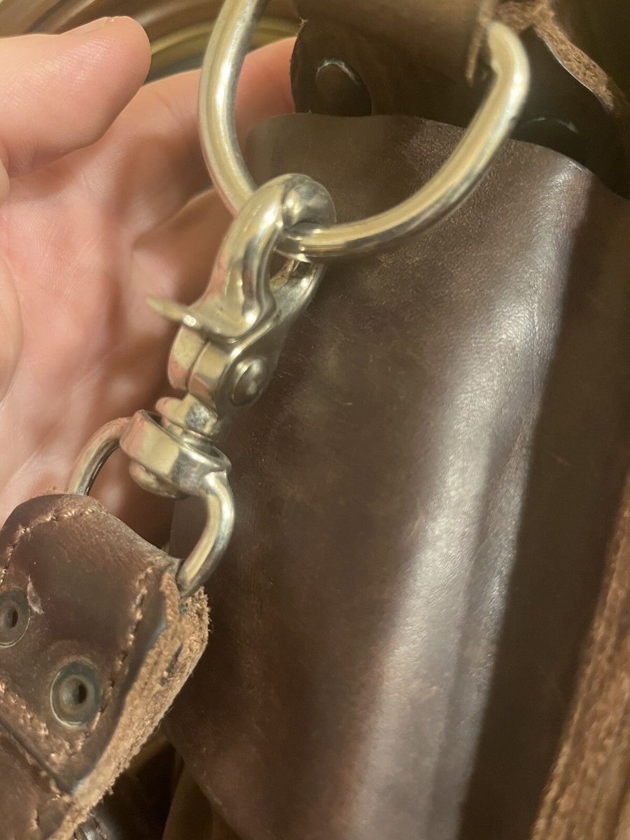 Saddleback Leather Original Old Logo Small DCB Suede Lined Saddleback Leather Original Old Logo Small DCB Suede Lined